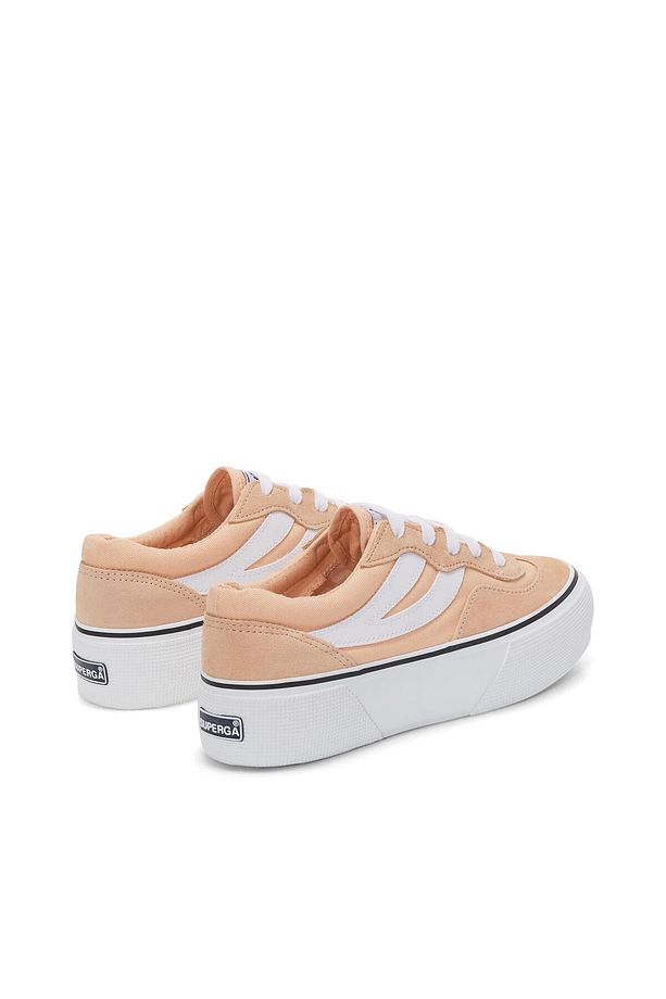 3041 Revolley Colorblock Platform Kadın Açık Pembe Platform Sneaker - 5