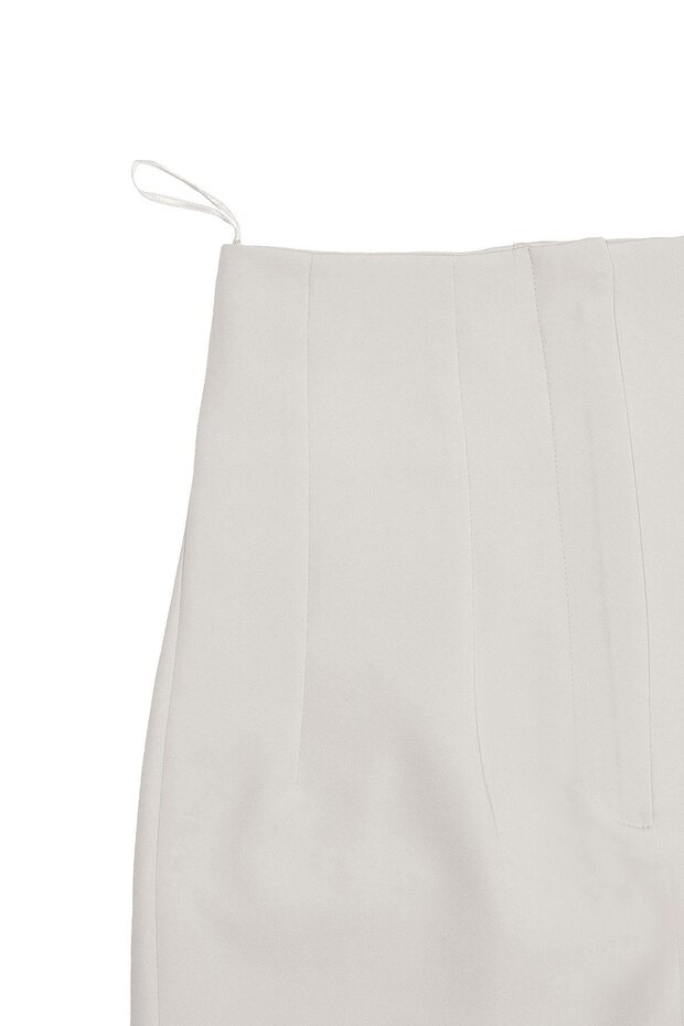 Fusta creion midi bej - 7