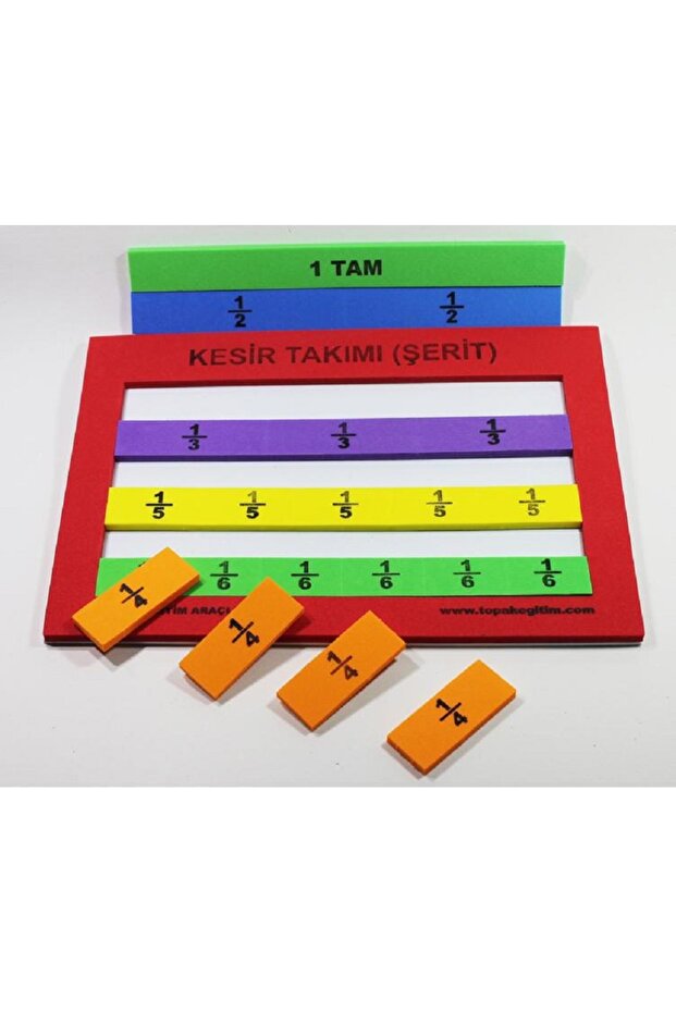 KESİR TAKIMI ŞERİT - A4 - 3