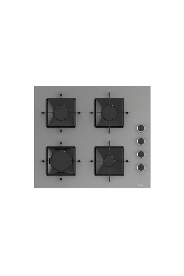 Elegance Plus Gri Cam 3'lü Ankastre Set  ( XE61CPR-SS208-D079 ) - 3