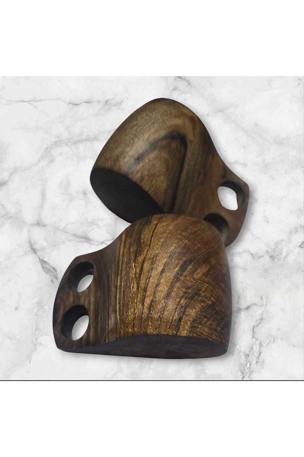 Kuksa - kamp çay kahve fincan - kupa - tahta bardak- ceviz ağacı - 7