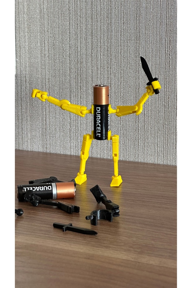 Pil Robot Figürü  (Pil Dahil Değildir!) - 3
