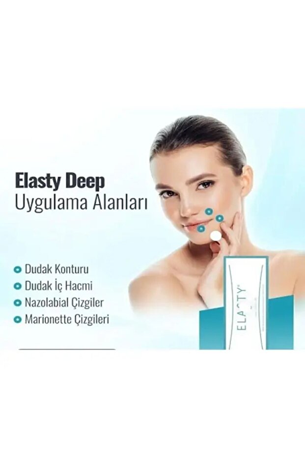 Elasty DEEP Çapraz Bağlı Hyarluronic Asit 1x1 ml - 2