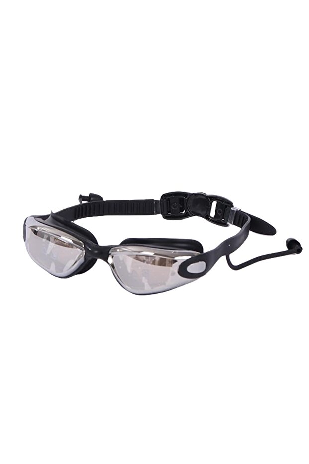 Stylish Swimming Goggle | Anti-fog & Uv Protection | Leak Proof | Black | Free Size