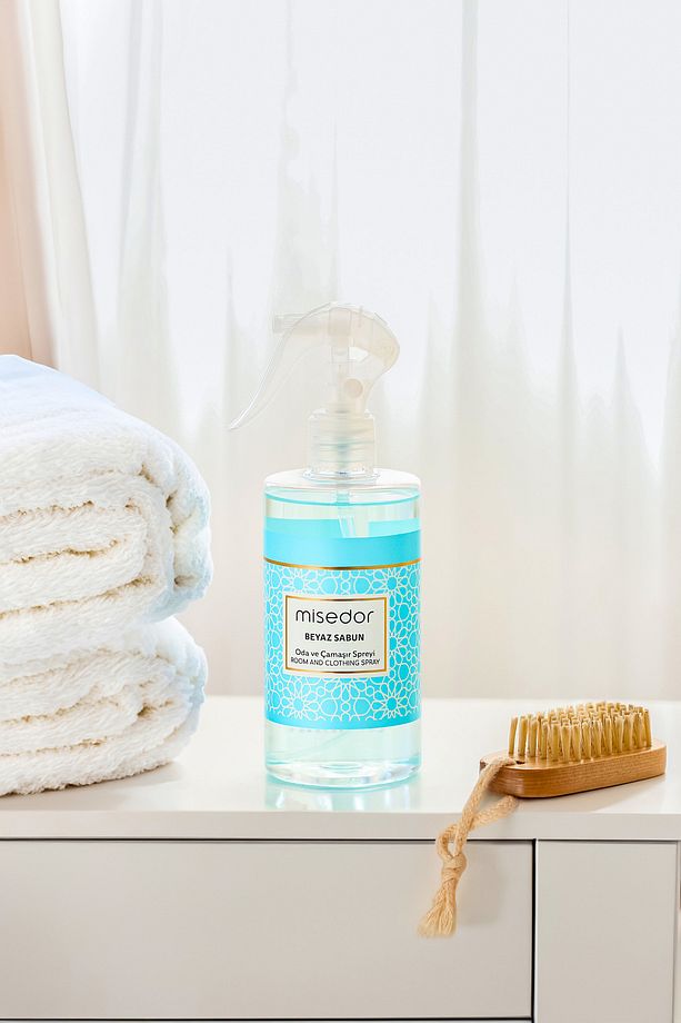 2 Li Set Beyaz Sabun Çubuklu Oda Kokusu 120 ml & Oda Spreyi 330 ml - 4