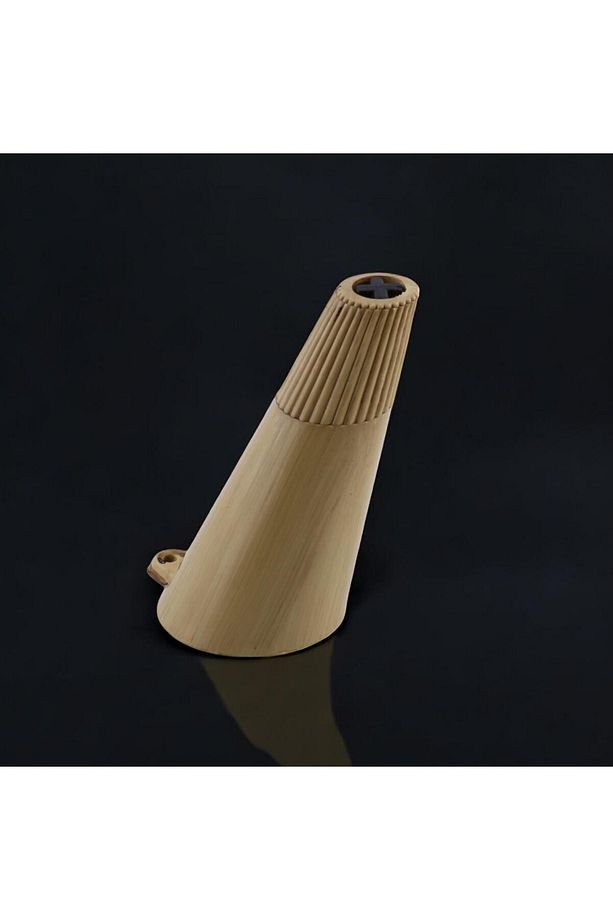 Açılı Konik 12 cm Açık Ceviz 4 Adet Ayak Mobilya Yükseltici Baza Ayağı Koltuk Kanepe Puf Ayakları - 7