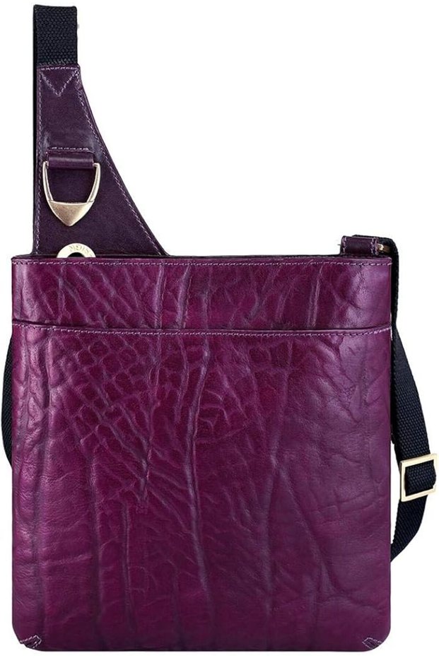 Yangtze 01 Crossbody Bag for Women - Genuine Leather, Stylish and Durable, Purple