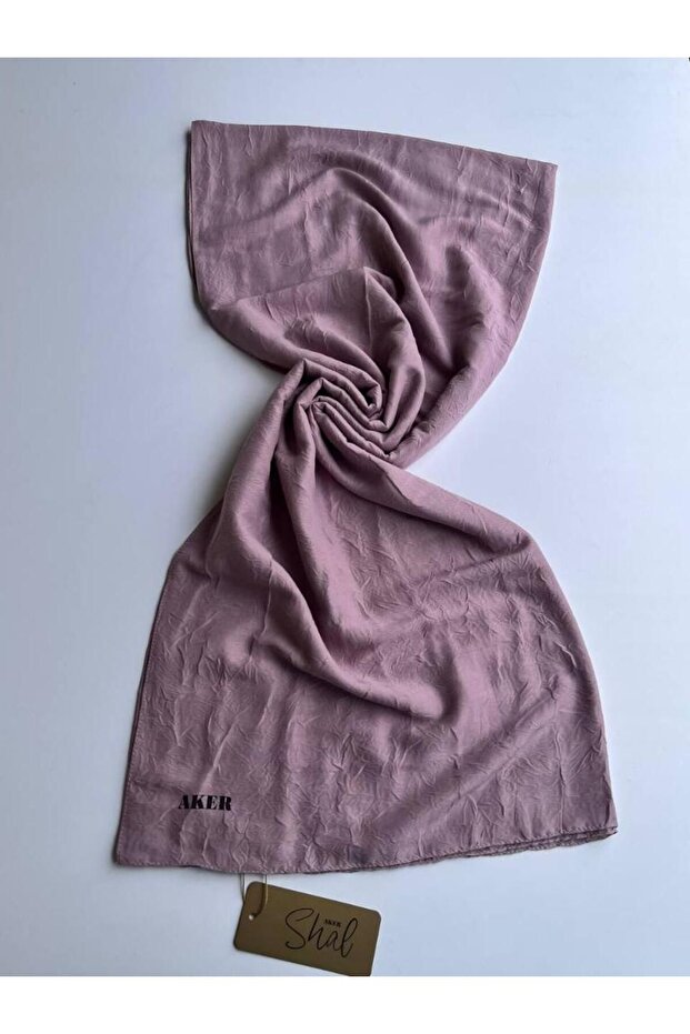 Lila Bambu Kraş Şal - 1