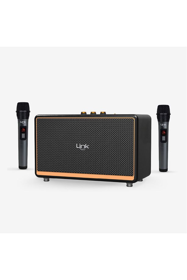 M408 Premium Mikrofonlu 100w Retro Bluetooth Hoparlör - 1