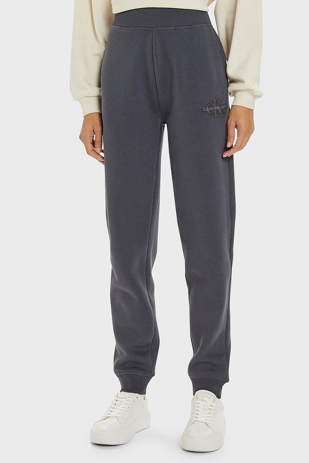 Pamuklu Relaxed Fit Yüksek Bel Lastikli Paça Jogger Pantolon J20J223590BAN  PANTOL - 1