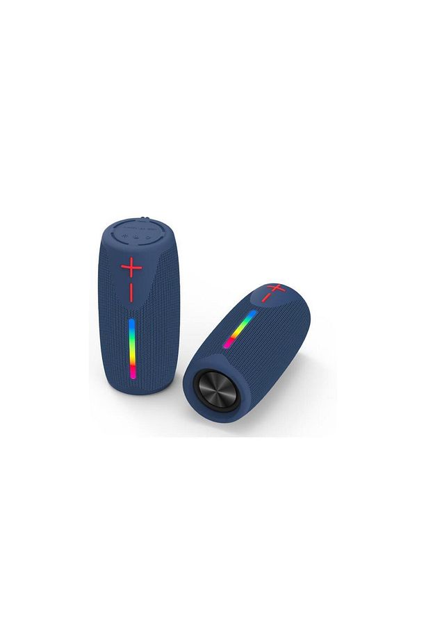 8w 2000 Mah Taşınabilir Bluetooth Hoparlör Mavi Bts-180 - 2