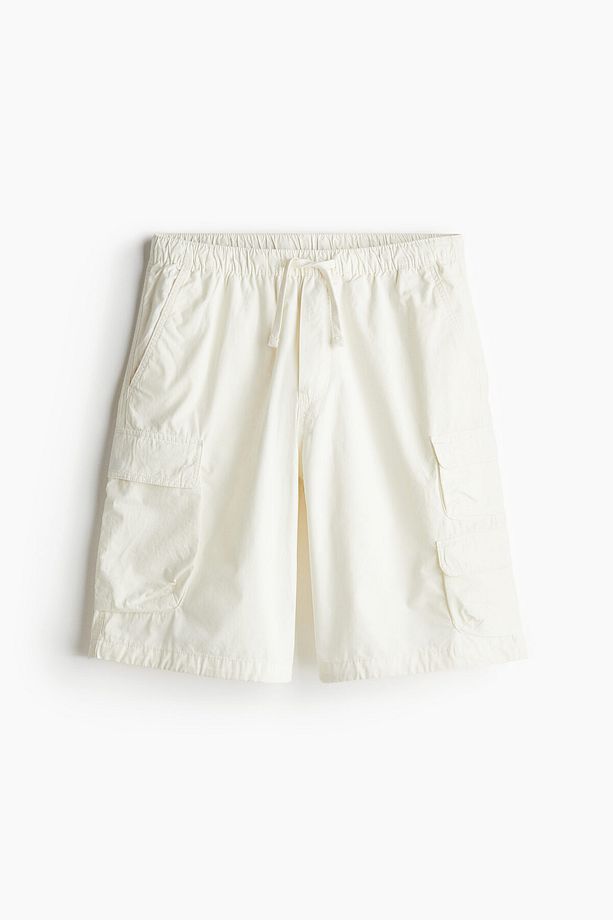 Loose Fit Kargo Şort - 3