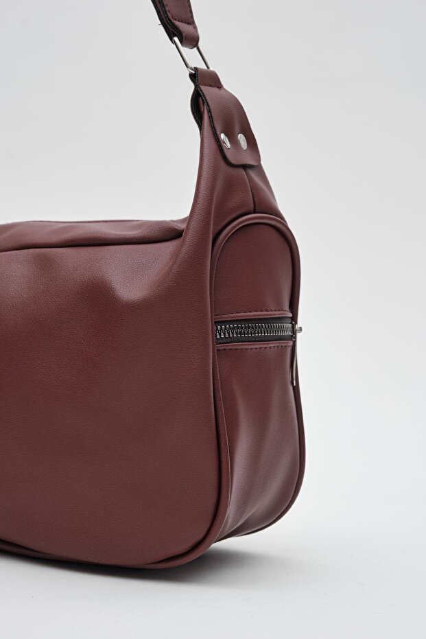 حقيبة كتف بقشرة البندق من Este - 4