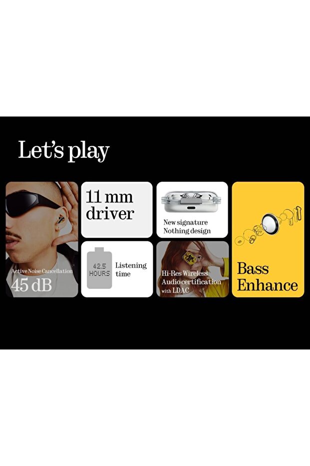 Kulak (a), TWS, (Beyaz) - 2