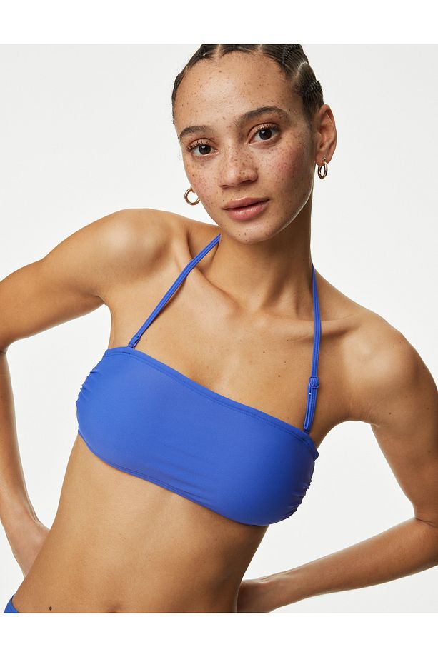 Regular Fit Bandeau Bikini Üstü - 3
