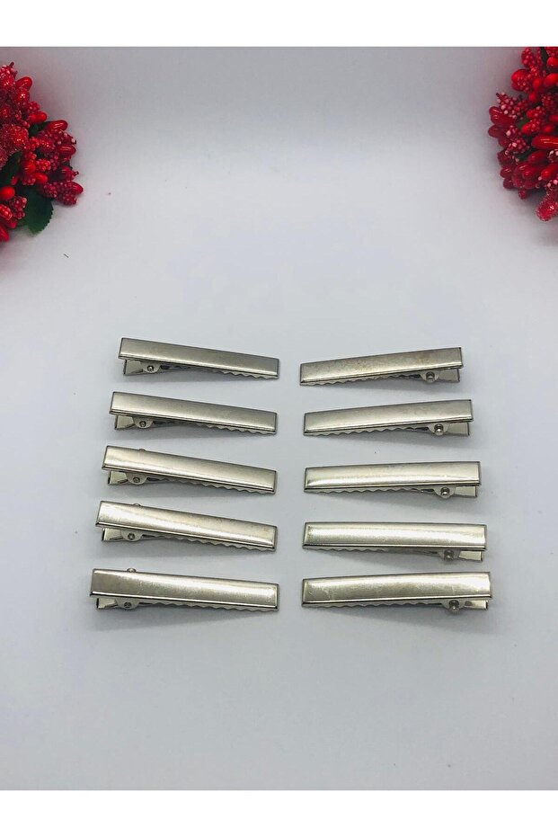 Metal Clasp Buckle 10 Pieces - Crocodile Clasp 4.5 cm Hand Made Buckle Making