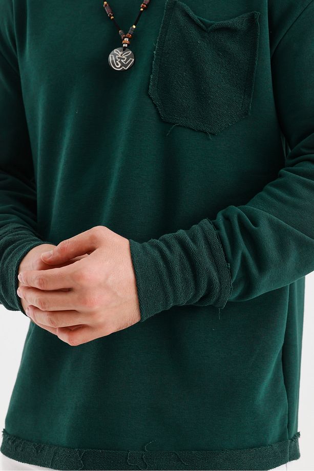 3 Iplik Oversize Püskül Manşet Bohem Sweat A Kalite Özel Tasarım - 7