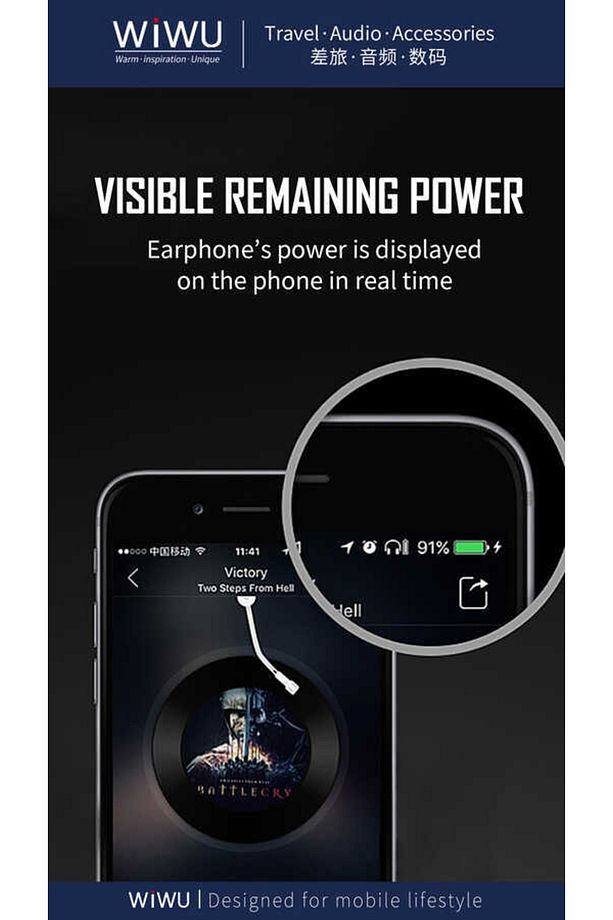 Solo Max Bluetooth Kablosuz Tekli Kulaklık V5.0 Single Wireless Kulak Içi Kulaklık - 8