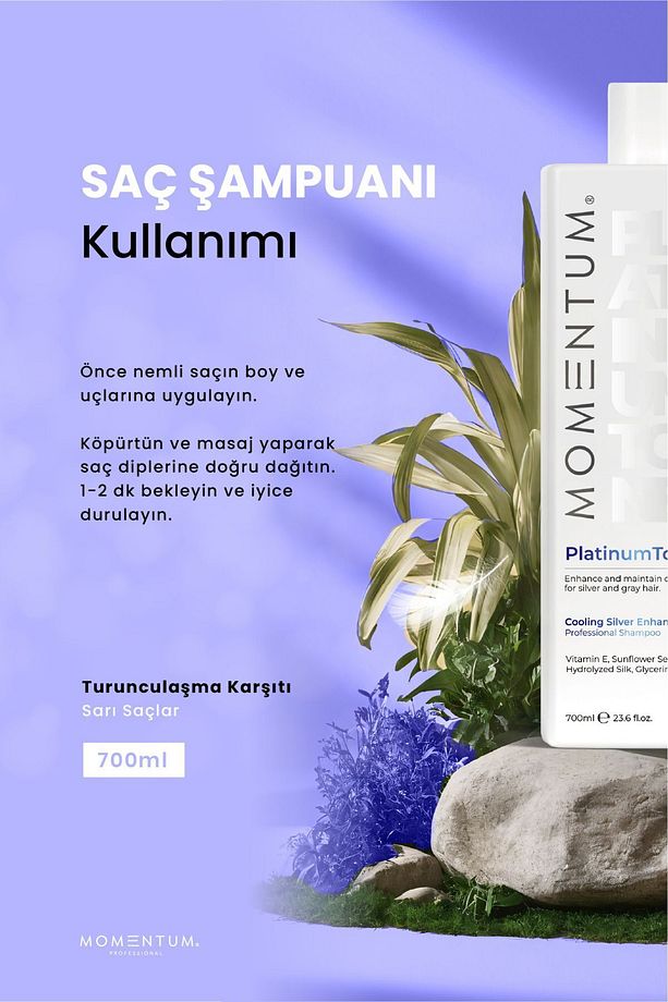 ŞAMPUAN PLATİNUM TONE 700 ML - 2