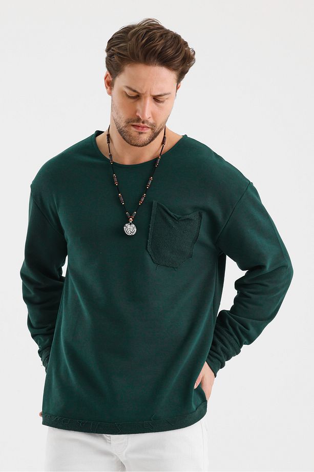 3 Iplik Oversize Püskül Manşet Bohem Sweat A Kalite Özel Tasarım - 3