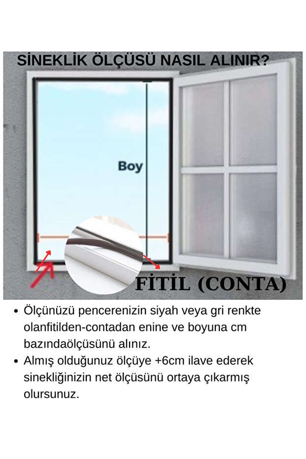Beyaz Pliseli Kapı Sineklik - 4