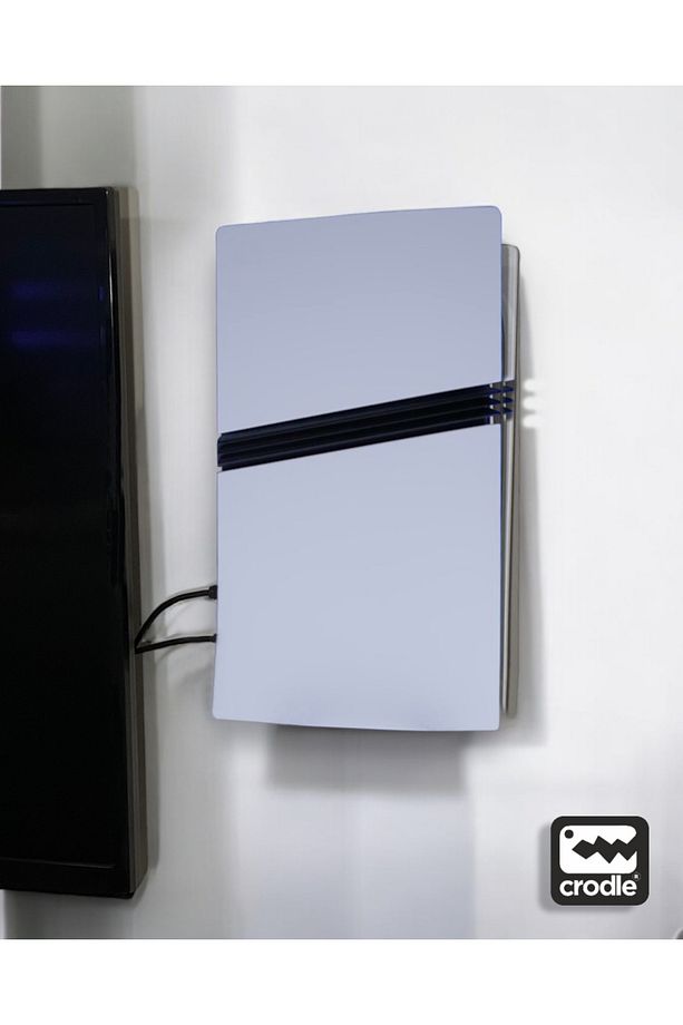 Ps5 Pro İçin Duvar Standı ve Masa Altı Montaj Standı Yerden Tasarruf Sağlar Rahat Hava Akışı - 1