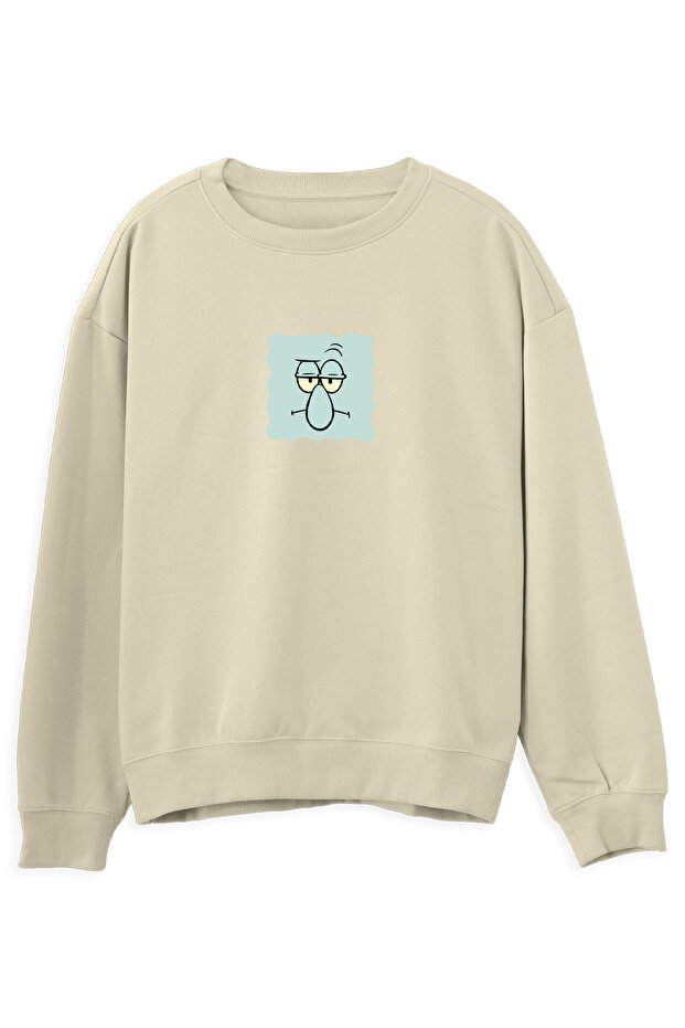 Squidward للجنسين - سويت شيرت عادي