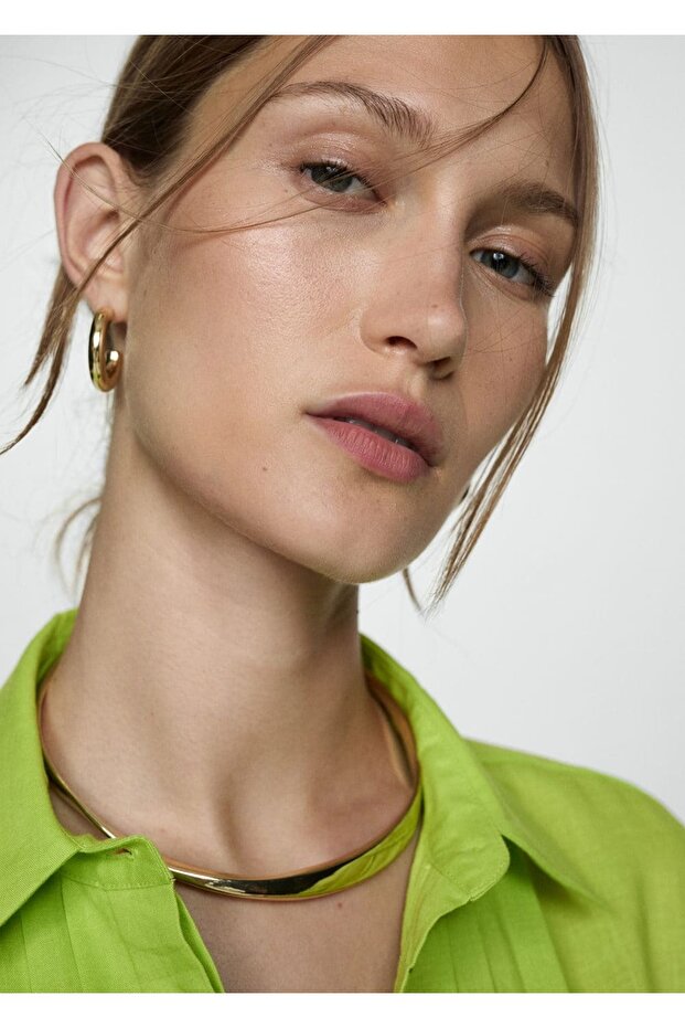 Gömlek yaka elbise - 6