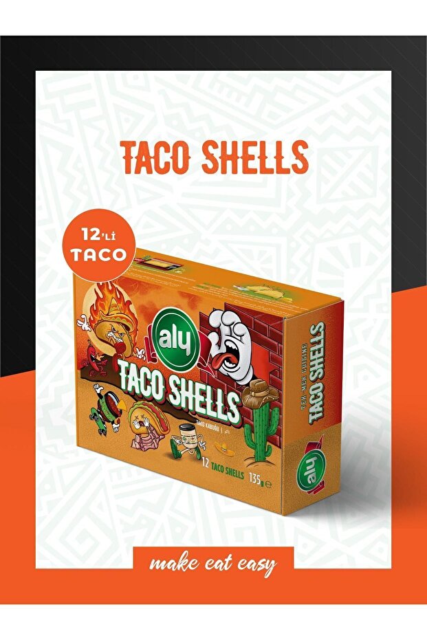 Taco Shells 12'li Paket 135g - 1