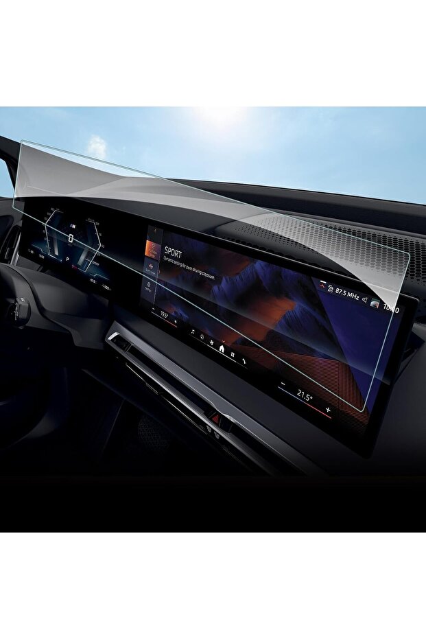 Bmw i5 Xdrive 40 - Edrive 40 متوافق مع 2024 2025 2026 شاشة الوسائط المتعددة والمعلومات 9h نانو واقي شاشة