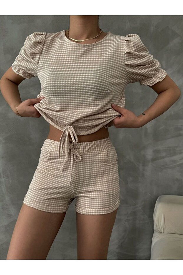 Taş Mini Toptan Şort - 4