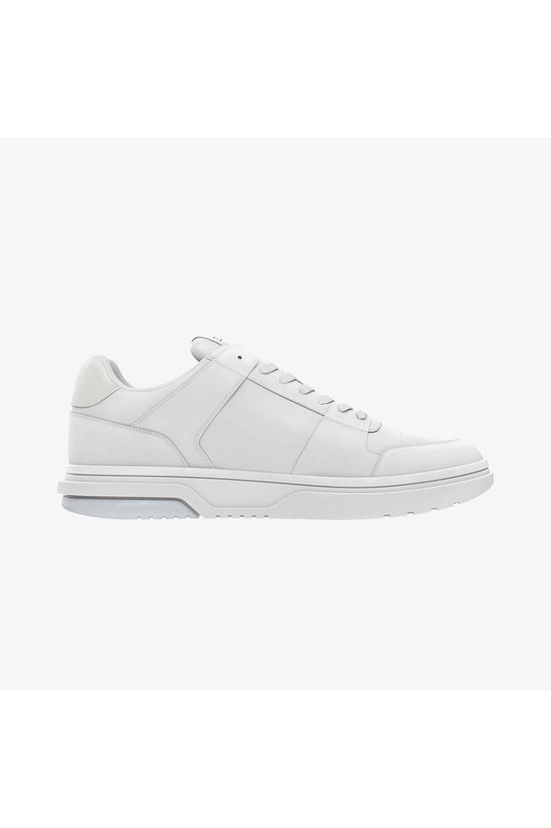 Kadın / Kız Marka Logolu Deri Üst Kauçuk Dış Tabanlı Gündelik Kullanıma Uygun Beyaz Sneaker EN0EN025 - 1