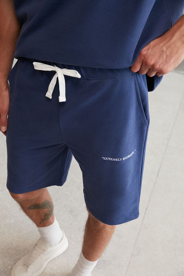 Buga Erkek Comfort Lacivert Şort & Bermuda - 1