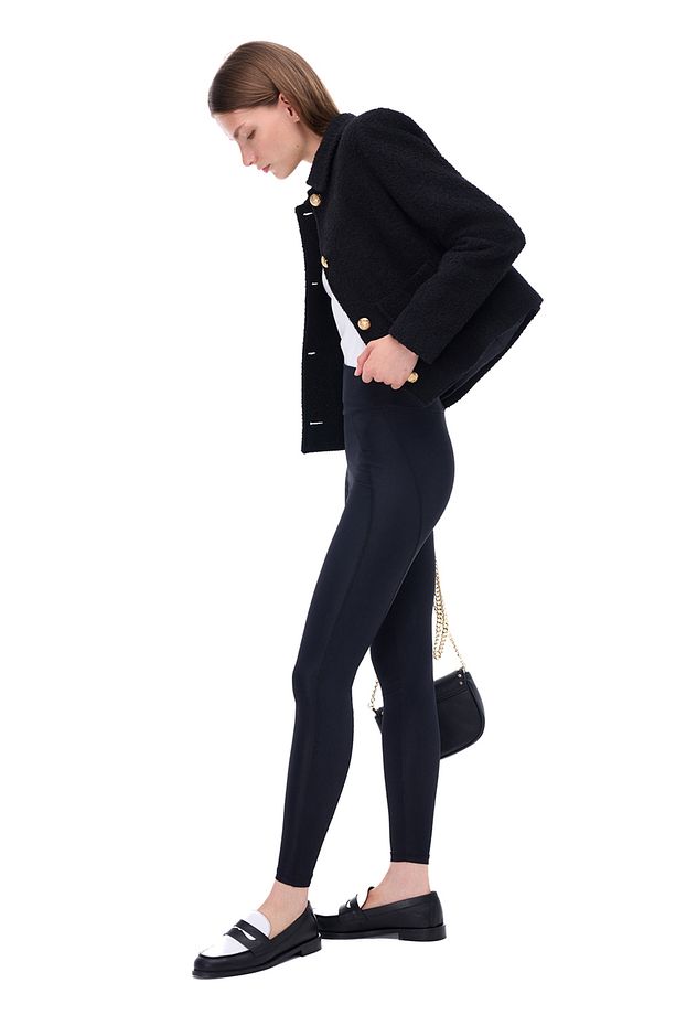 Biancas Slim Fit Standart Boy Siyah Tayt - 2