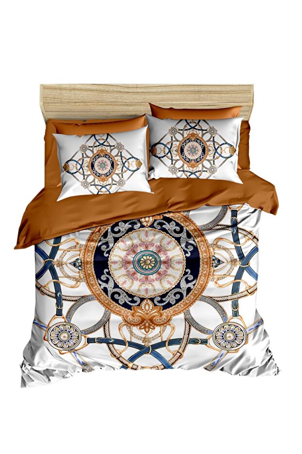 Ottoman 3D Digital Double Duvet Cover Pillow Set