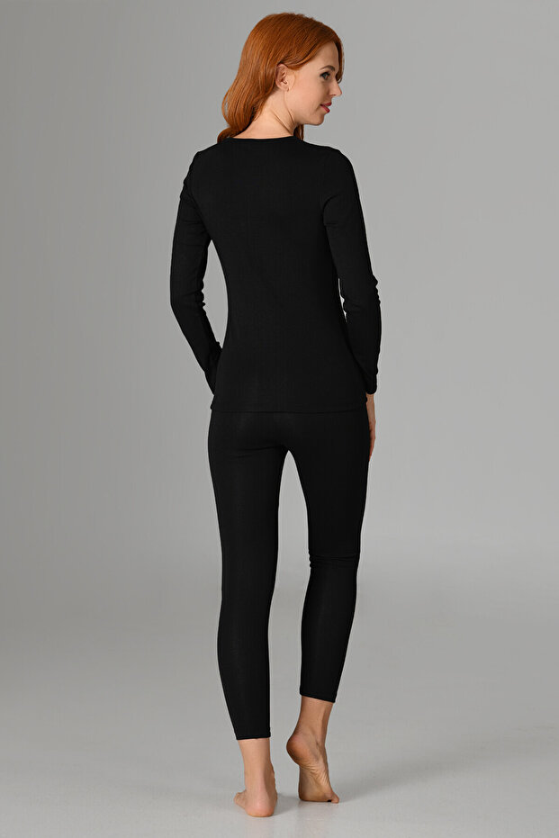 Siyah Termal Üst - 3