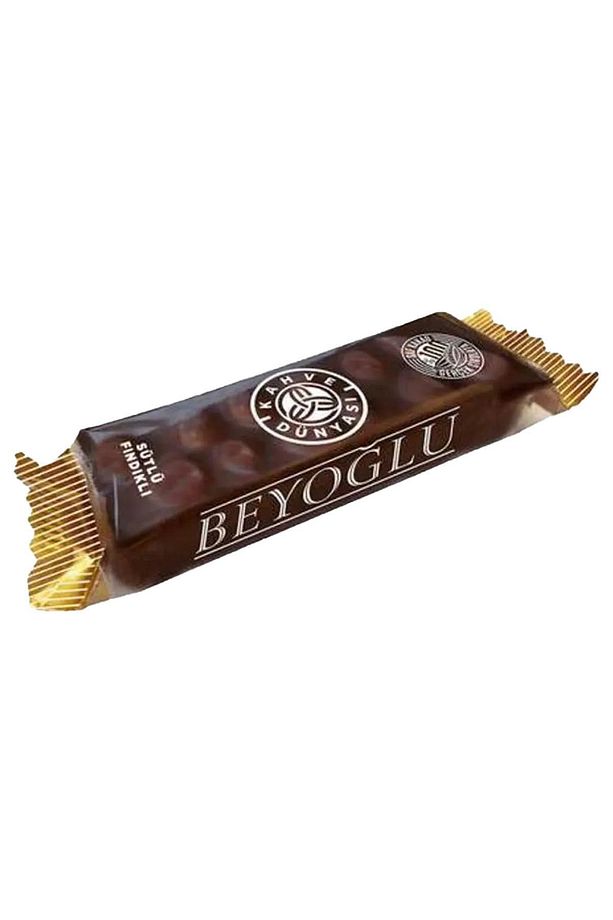 Kahve Dünyası Beyoğlu Sütlü Fındıklı Çikolata 30 gr x 8 Adet - 2