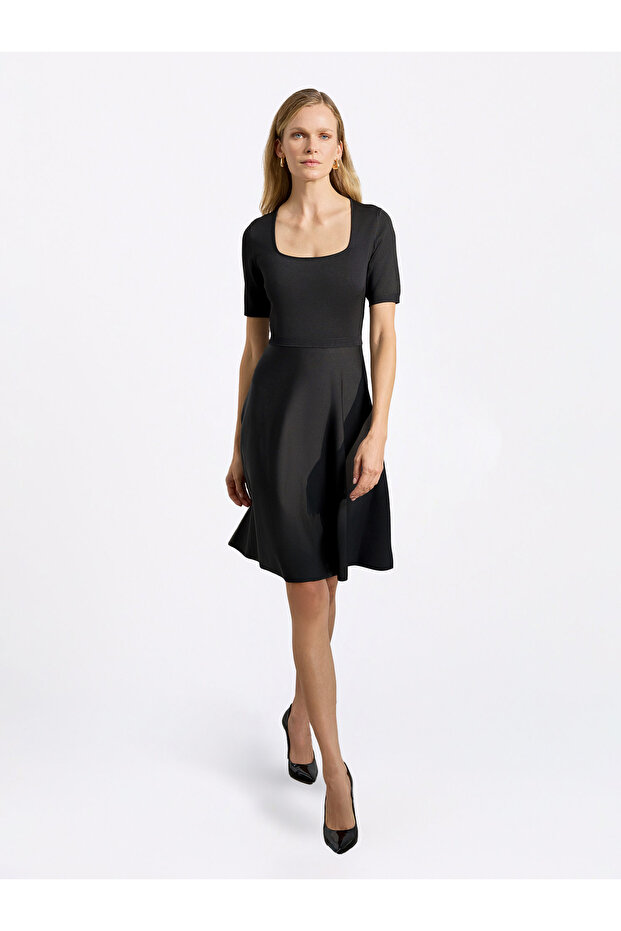 Kadın Elbise-siyah - 1