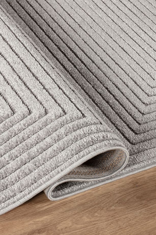 REAL Yumuşak Dokulu İskandinav Bohem Halı Kilim Salon Mutfak Koridor Dokuma Makine Halısı - 4