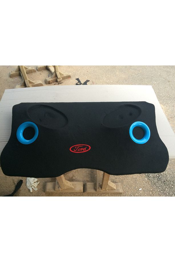FORD FİESTA 2004 2008 Uyumlu 5 KAPI PANDİZOT 4X20CM MİDRANGE 2X10CM DOME TWEETER POLYESTERLİ PORTLU - 2