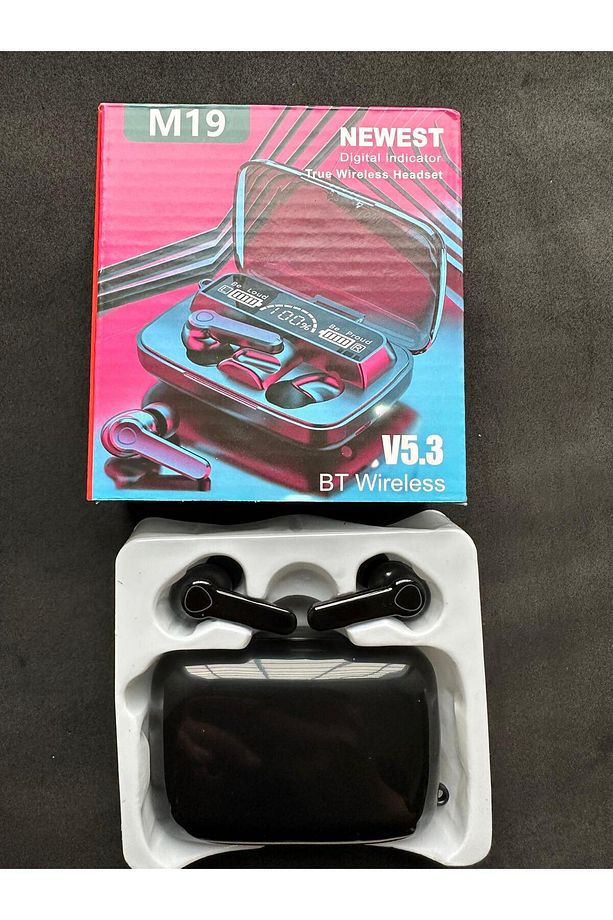 M-19 BLUETOOTH KULAKLIK REAL PRO 2024 NEW MODELS - 1