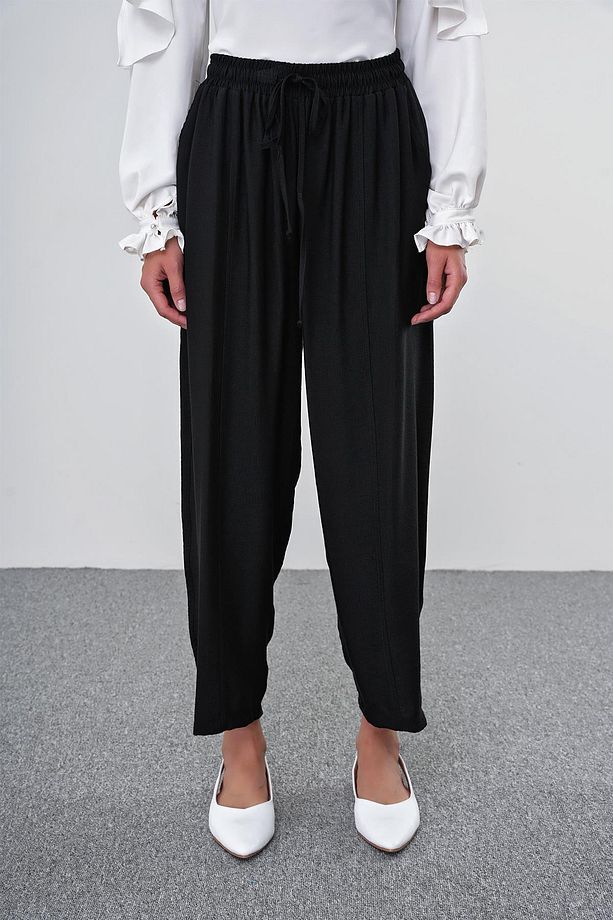 Siyah Şalvar Pantolon P-0184 - 1