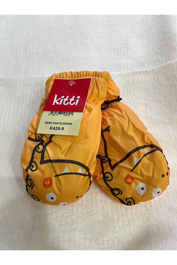 Çocuk tek parmak kar eldiven - 1