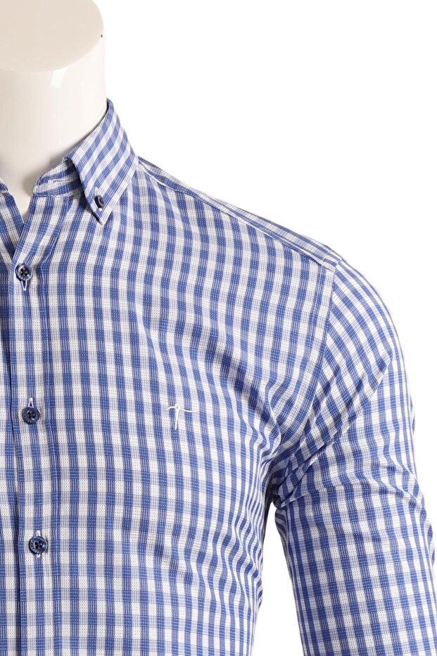 Regular Fit Erkek Gömlek - 4