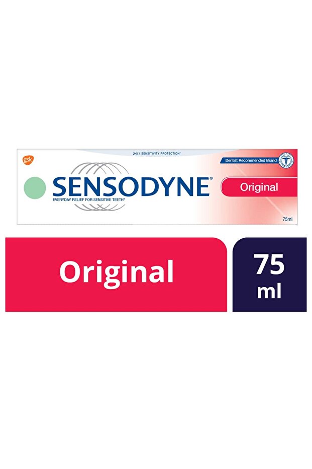 T.p 75 ml Original (4921) --- سنسوداين معجون اسنان عادي 75مل 4921