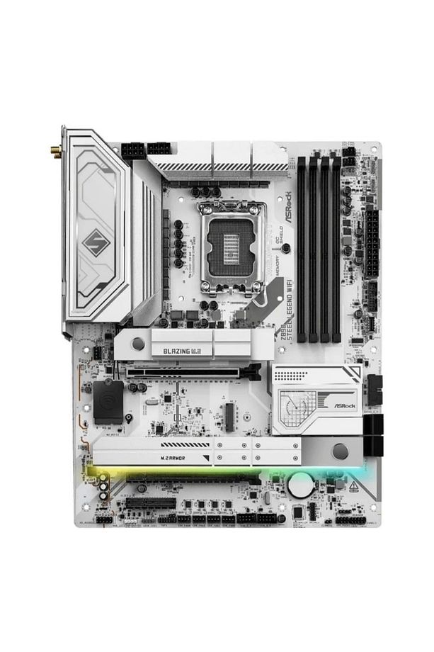 Z890 Steel Legend Wifi 7 Ddr5 9000mhz (OC) Rgb M.2 1851p Atx Anakart - 3