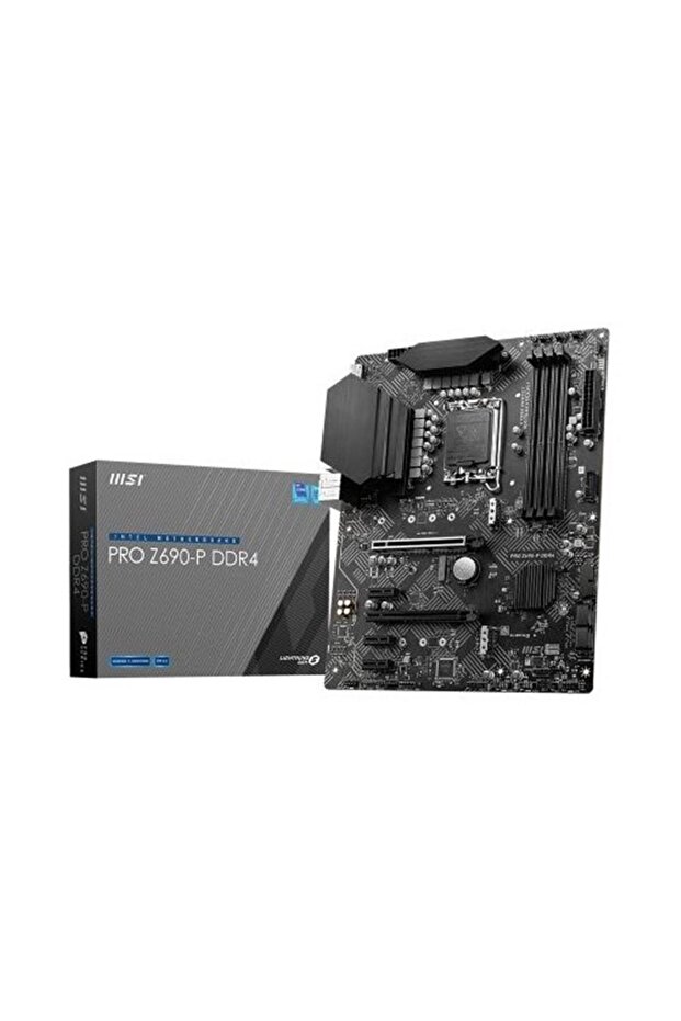 Pro Z690-p Ddr4 Soket 1700 Ddr4 5200 (OC) Pcı-e Gen 5 M.2 Usb3.2 2.5g Lan Atx 12.nesil Anakart - 1