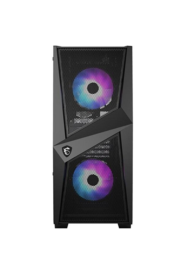 Mag Forge 100R Gaming Mid-Tower Pc Case Black - 1