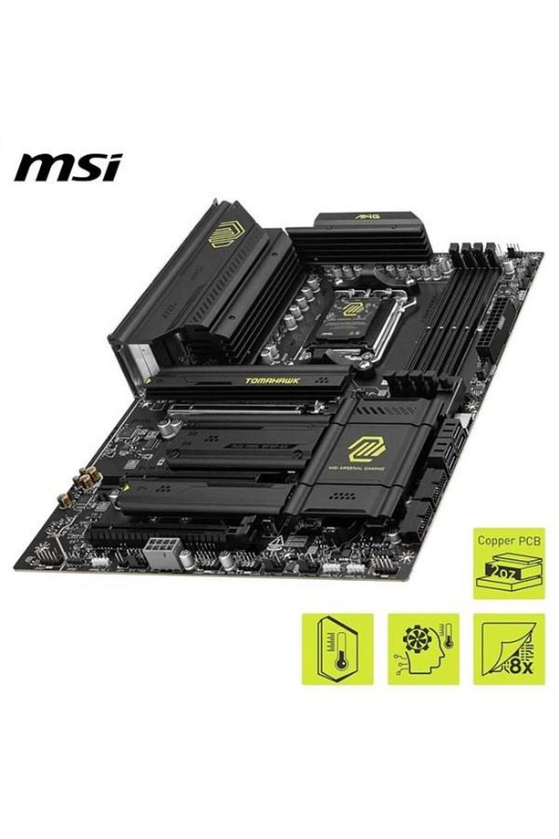 Mag X870 Tomahawk Wıfı-7 Ddr5 Hdmı-dp Pcıe 5.0 Am5 Atx - 3