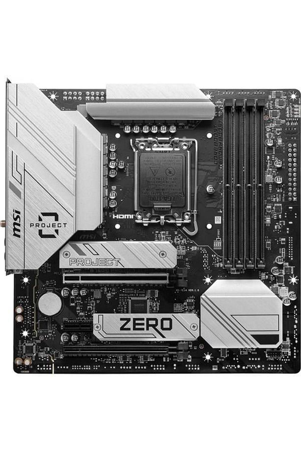 B760m Project Zero Wıfı-6e Ddr5 Hdmı-dp Pcıe 4.0 1700p Matx - 2